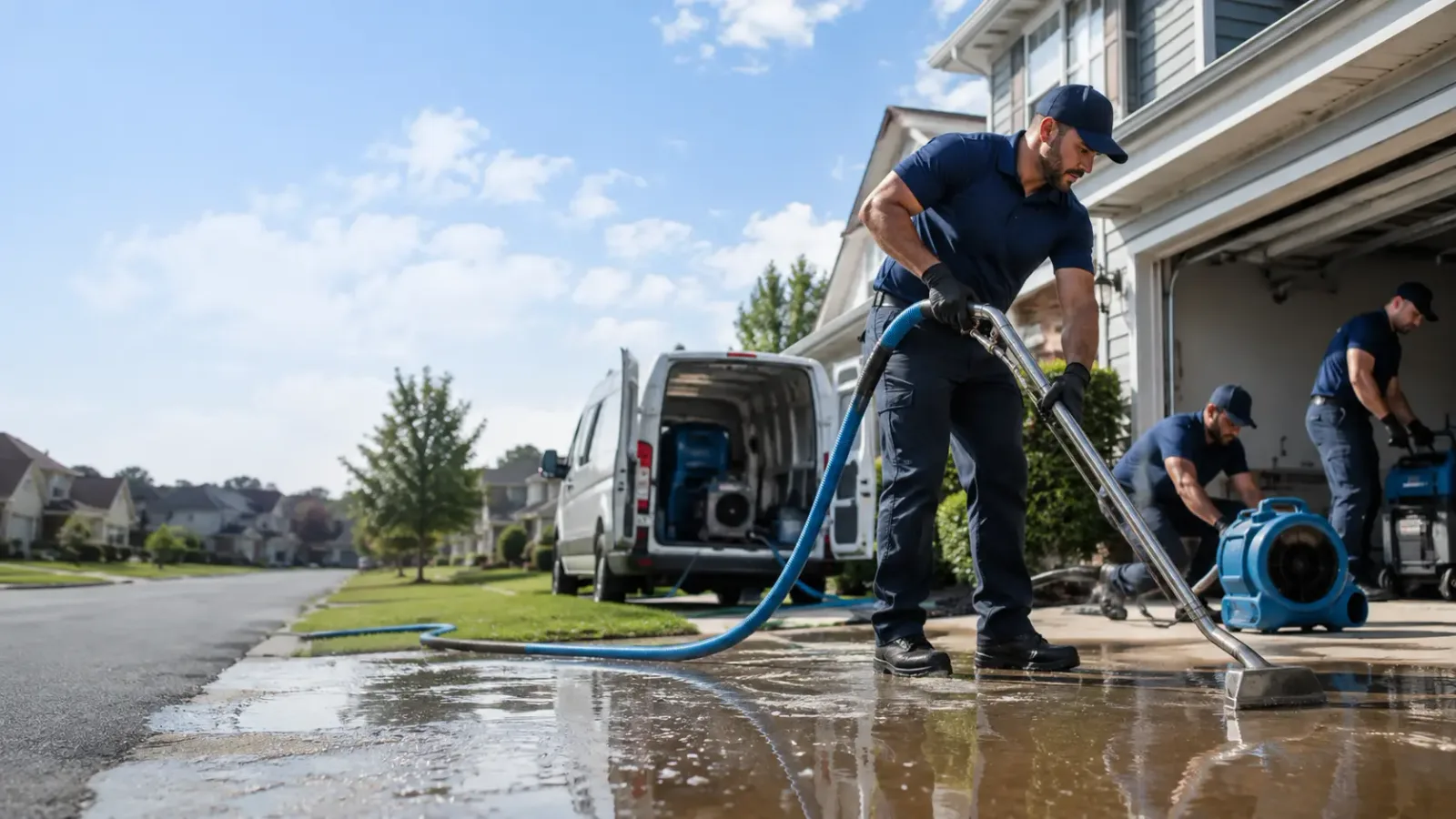 Flood Damage Restoration in Du Bois, NE